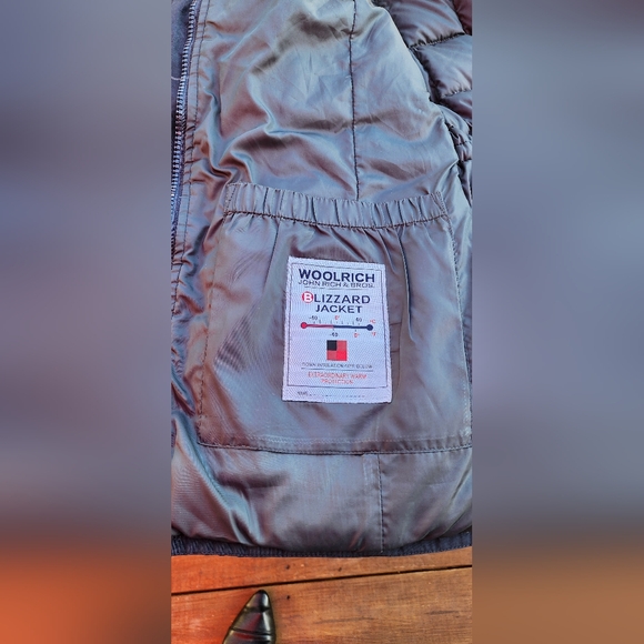 Woolrich Down Jacket Womens XL Black Insulated Snow Puffer Blizzard Parka Coat - Picture 14 of 16